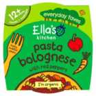 Ella's Kitchen Beef Pasta Bolognese Toddler Tray Meal 12+ Months 200g