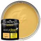 Crown Easyclean Matt Emulsion Kitchen Paint - Mustard Jar - 2.5L