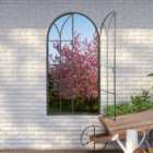 The Lost Garden Arched Indoor Outdoor Wall Mirror