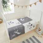 Disney Mickey Mouse Starry Night 100% Cotton 4 Tog All Seasons Cot Coverless Duvet