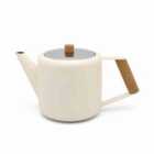 Bredemeijer Teapot Double Wall Duet Boston Design - White
