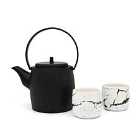 Bredemeijer Gift With Kobe Design Teapot - Black