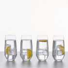 Set of 4 Connoisseur Crystal Glass Highball Glasses