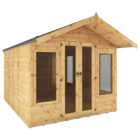 Mercia 10 x 8ft Double Door Premium Sussex Traditional Summerhouse