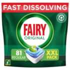 Fairy All In One Lemon Dishwasher Tablets 81 per pack