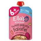 Ella's Kitchen Sweet Potato Falafel Baby Food Pouch 6+ Months 100g