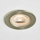 Basics Integrated LED Satin Nickel Flush Recess Light