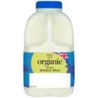 M&S Organic Whole Milk 1 Pint 568ml