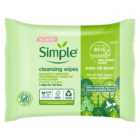 Simple Kind to Skin Biodegradable Face Wipes 25 per pack