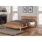 Pentre Solid Wood Bed Frame 4Ft 6 Double Oak Effect