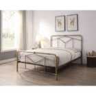 Axton Metal Bed Frame 5Ft King Antique Bronze