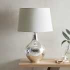 Dorma Purity Usha Mercury Glass Table Lamp