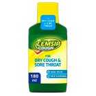 Lemsip Cough for Dry Cough & Sore Throat, 180ml