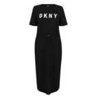 DKNY - DKNY Logo Midi Dress