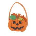 Halloween Felt Pumpkin Bag, Orange