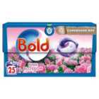 Bold 3in1 Pods Washing Capsules Pink Blossom 25 Washes 25 per pack