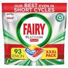 Fairy Platinum Plus Anti Dull Lemon Dishwasher Tablets 93 per pack