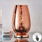 Ivy Copper Glass Touch Table Lamp