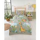 Rapport Home Rumble In The Jungle Duvet Set Multi Toddler