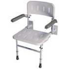 Aidapt Solo Deluxe Shower Seat No Padding - White