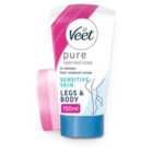 Veet In Shower Hair Removal Cream Legs Body Sensitive 150ml