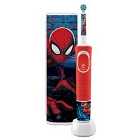 Oral-b Vitality Kids Electric Toothbrush With Travel Case Gift Set - Spider-man