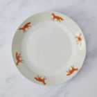 Fergus Fox Porcelain Dinner Plate