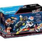 Playmobil Galaxy Police Space Bike With Jet Pack And Drone 70020
