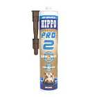 Hippo Pro2 Sealant & Adhesive 310ml Cartridge Brown