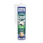 Hippo Gripit No Nails Adhesive (solvent Free) 310ml Cartridge White
