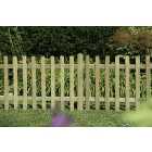 Forest Garden Pressure Treated Ultima Pale Picket Fence Panel 1830 x 900mm