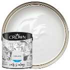 Crown Matt Emulsion Paint - Chalky White - 2.5L