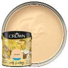 Crown Matt Emulsion Paint - Pale Gold - 2.5L