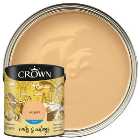 Crown Matt Emulsion Paint - Old Gold - 2.5L