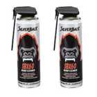 Silverback Brake Cleaner Aerosol For Bikes And Vehicles Twin Pack - 2 X 500Ml