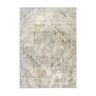 Abstract Rug Square Ochre 160X230Cm