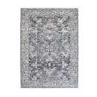 Maestro Traditional Rug Grey And Pink 120X170Cm