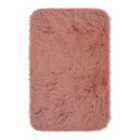Faux Mongolian Rug Pink 100X150Cm