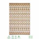 Recycled Cotton Ethnic Rug Musta 100X150Cm