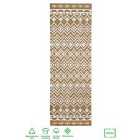 Recycled Cotton Ethnic Rug Musta 060X180Cm