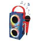 Spider-man Portable Bluetooth Speaker With Lights & Microphone