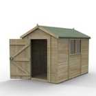 Forest Garden Timberdale T&G Pressure Treated 10x6 Apex Shed