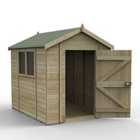 Forest Garden Timberdale T&G Pressure Treated 8x6 Apex Shed