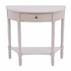 Interiors By Ph Console Table Single Drawer Vintage - Grey