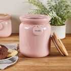 Blush Hang Tag Biscuit Canister