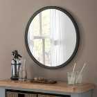 Yearn Classic Black Round Wall Mirror