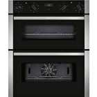 NEFF J1ACE2HN0B N50 Built Under Stainless Steel Double Oven with Circotherm