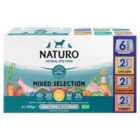 Naturo Adult Dog with Rice Variety Trays 6 x 400g