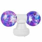 RED5 Twin Disco Ball White (USB Powered)