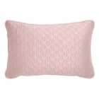Ted Baker T Quilted Cushion - Pink - 60x40cm